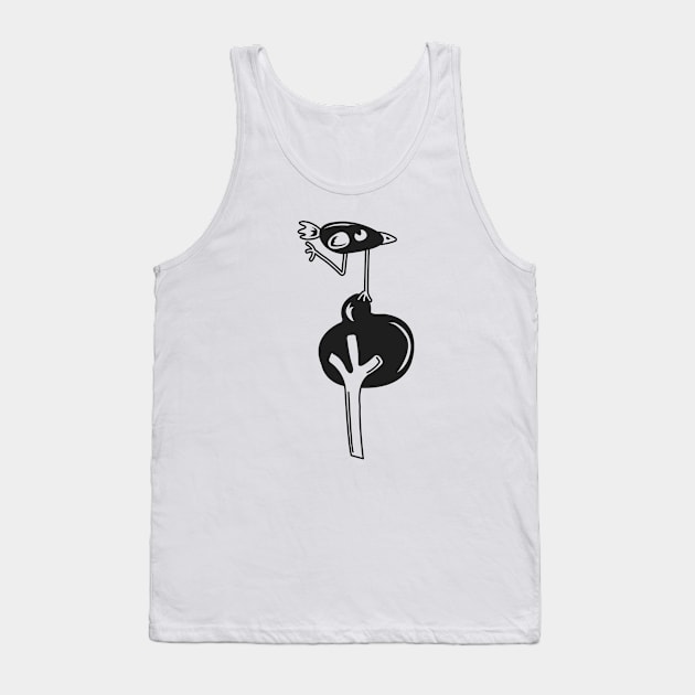 Black Bird Tank Top by now83